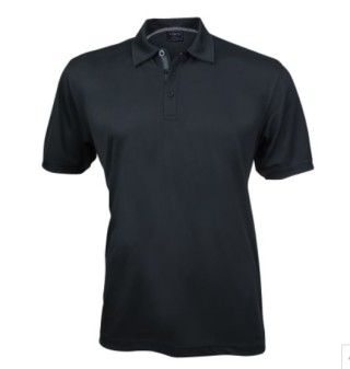 Men's Superdry S/S Polo - Black:Black