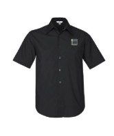 Biz Mens S/S Metro Shirt - Black 